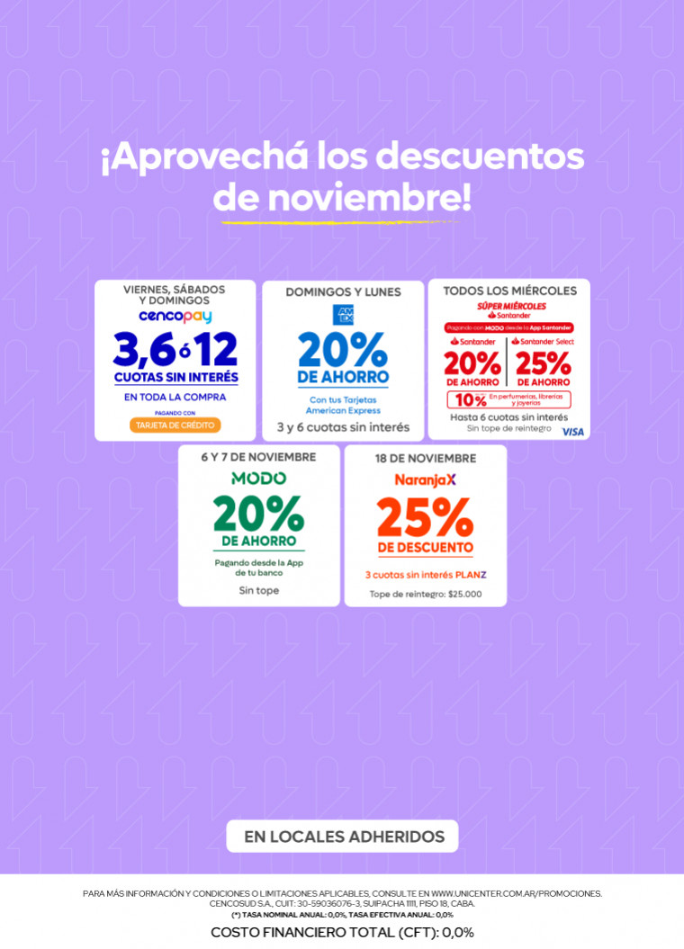 promociones nov